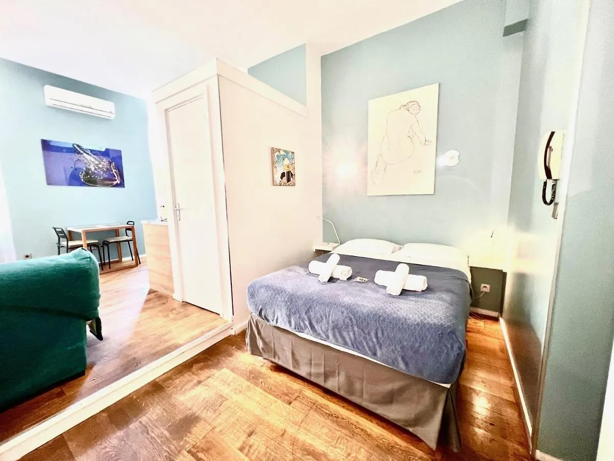 Aparthotel Riviera - Grimaldi Coeur De Ville - Large Studio Ac With Bigger South Terrace - Hyper Centre - Terrasse Esprit Nizza